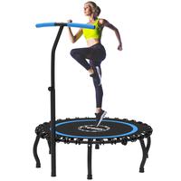 YORIN 450LBS  foldable Trampoline for Adults  with adjustable handle 40\