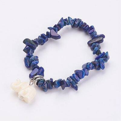 Resin Elephant Charm Bracelets