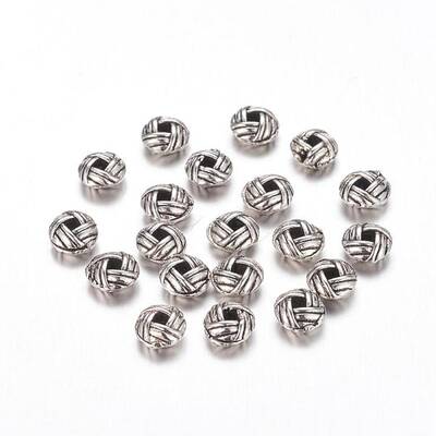 Zinc Alloy Spacer Beads