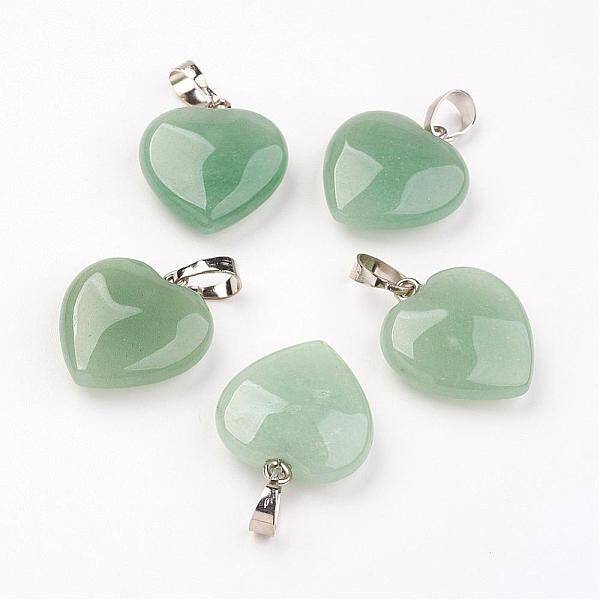 Natural Green Aventurine Pendants