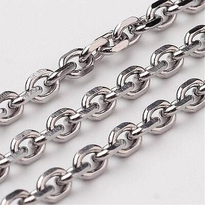 Tarnish Resistant 304 Stainless Steel Cable Chains