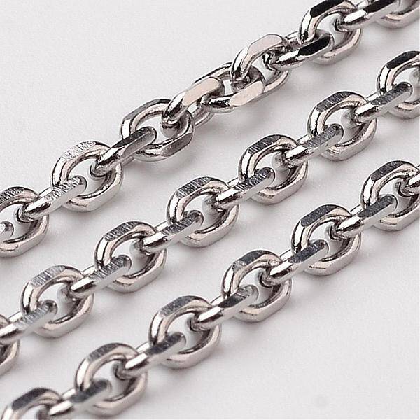 Tarnish Resistant 304 Stainless Steel Cable Chains