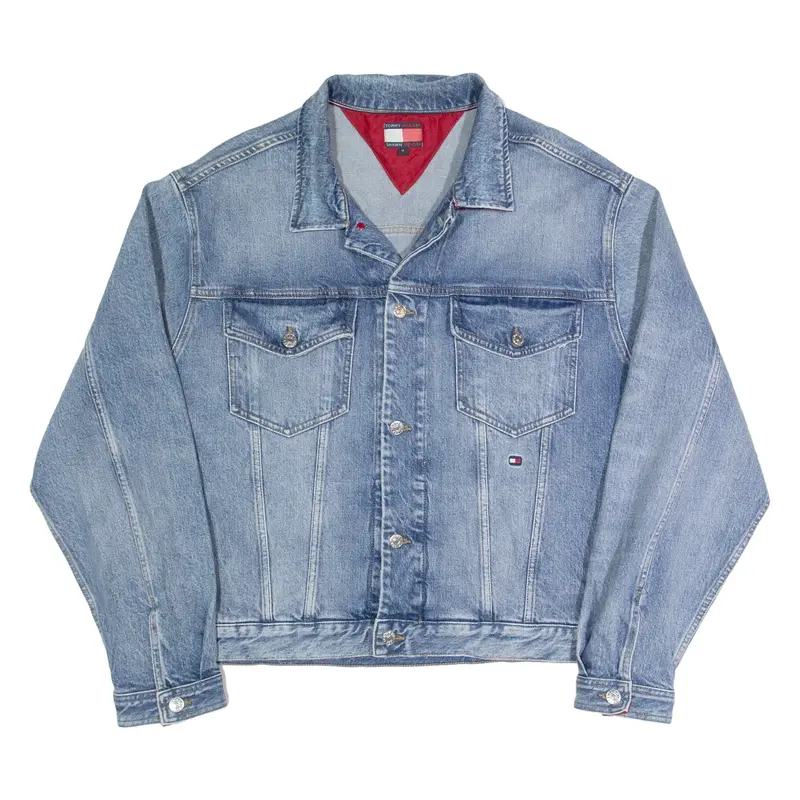 TOMMY HILFIGER SHAWN MENDES Mens Denim Jacket Blue M