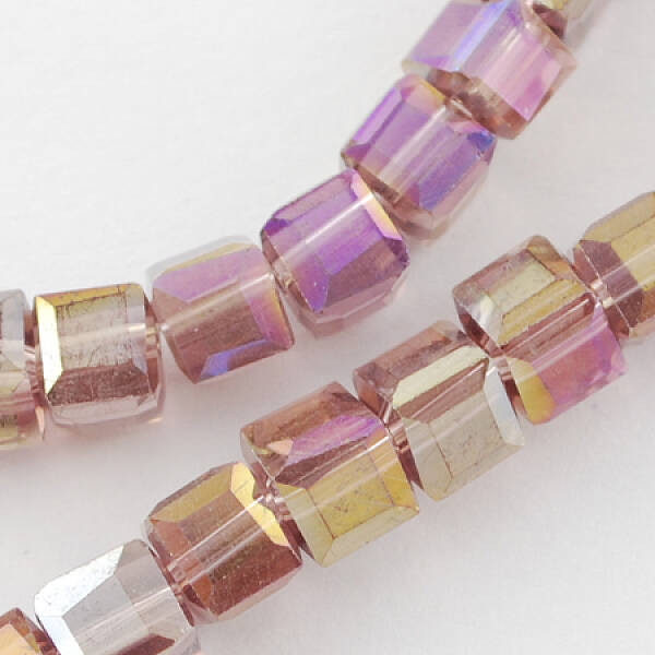 Electroplate Glass Beads Strands