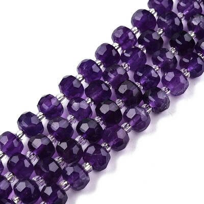 Natural Amethyst Beads Strands