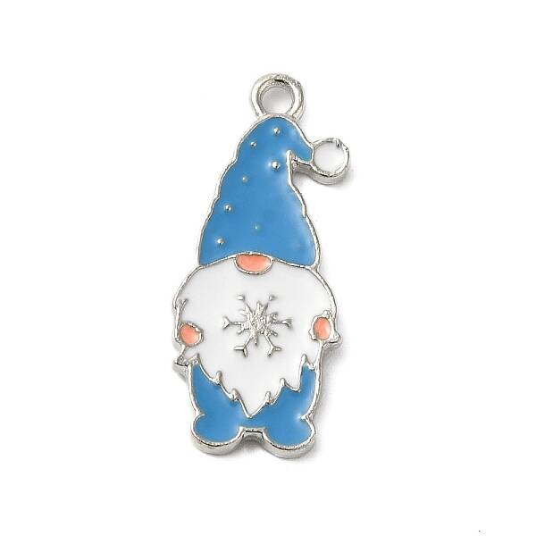 Winter Theme Alloy Enamel Pendants