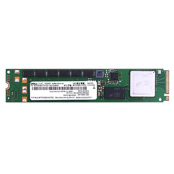 G18YX Dell 1.92TB Triple-Level Cell PCI Express NVMe 4.0 x4 M.2 2280 Solid State Drive