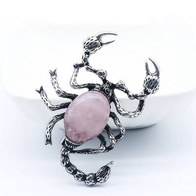 Natural Rose Quartz Big Pendants
