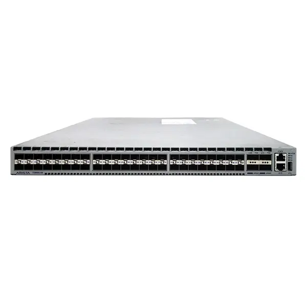 Arista DCS-7280SE-64-R | 7280E 48x SFP+ and 4x 40GbE QSFP+ Switch Rear-to-front Airflow and 2x AC Power Supplies and 2x C13-C...