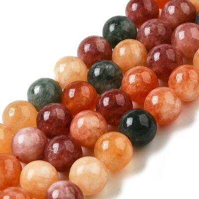 Dyed Natural Malaysia Jade Beads Strands