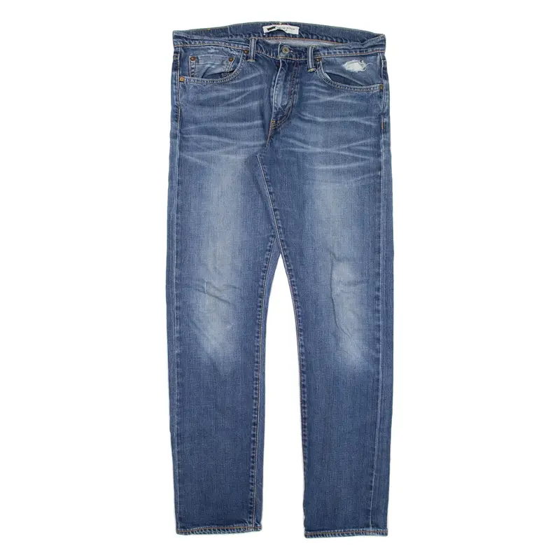 LEVI'S 511 Jeans Mens Blue Slim Straight W34 L34