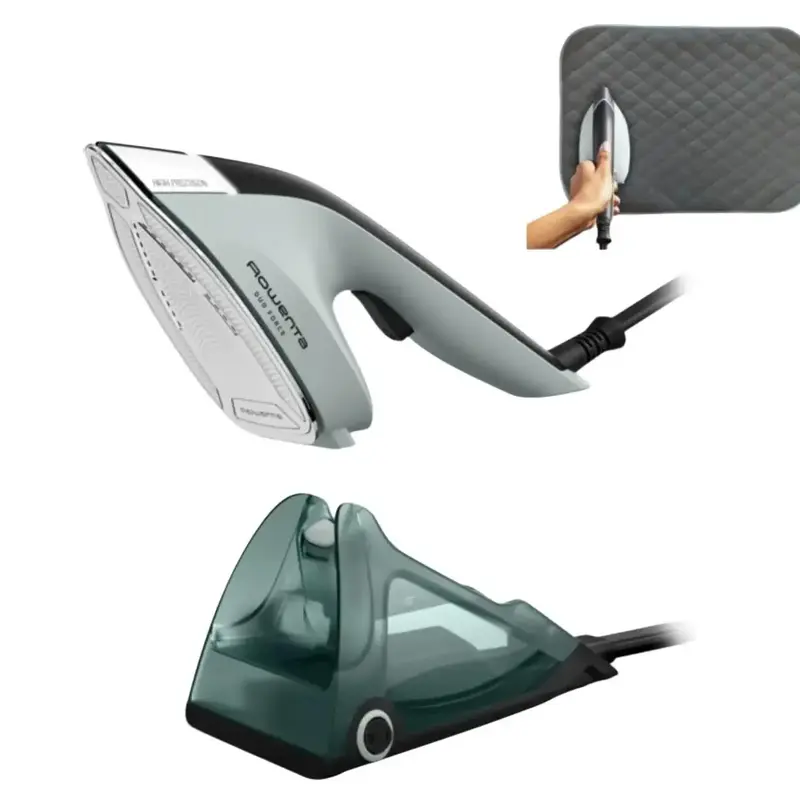 Rowenta Duo Force | 2-in-1 Steam Iron and Clothes Steamer | Versatile and Efficient Garment Care