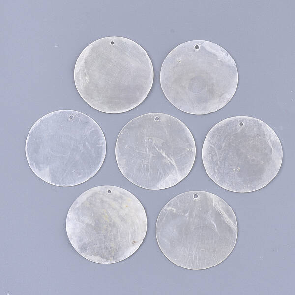 Capiz Shell Pendants