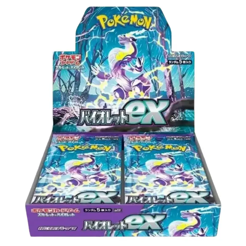Violet ex Booster Box Japanese Pokémon Card Game