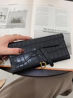 Women's Fashionable Solid Color Card Holder, Casual Versatile Pu Leather Card Holder, Trendy All-match Card Holder for Daily ...