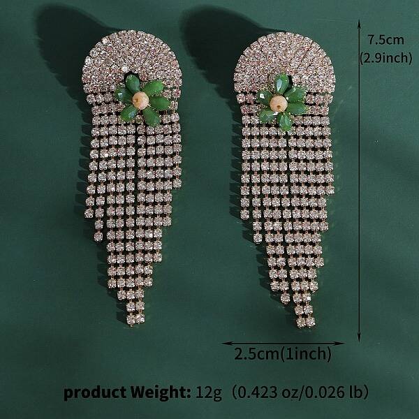 Rhinestone Studs Earrings for Women