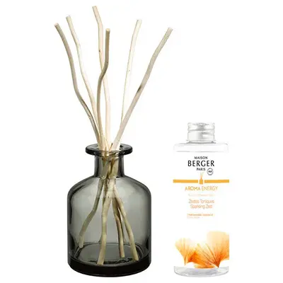 Maison berger paris Aroma Gift Set Energy grey diffuser + refill Fresh tonic 200 ml