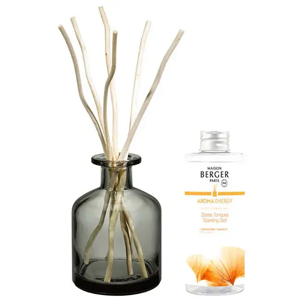 Maison berger paris Aroma Gift Set Energy grey diffuser + refill Fresh tonic 200 ml