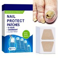 72pcs/box Fungal Nail Patches, Nail Health Care Patches, Nail Fungus Care Patches, Suitable for Solving