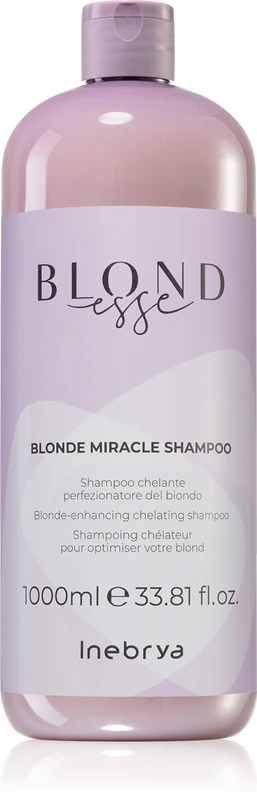 Inebrya blonde miracle shampoo 1000 ml