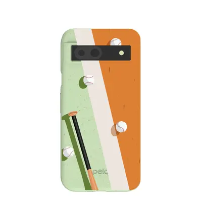 Sage Green Baseball Field Google Pixel 8a Case