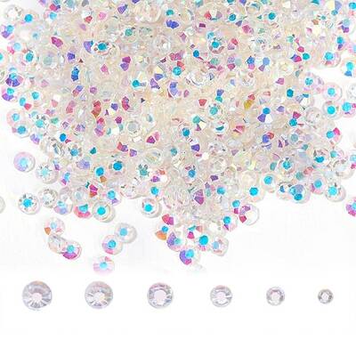 Glass Rhinestone Flat Back  Cabochons