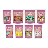 Freeze Dried Candy Snack Treat Flavor Peach Apple Rings, Lemon, Crunch, Air Taffy Bites, Tarts Bonbon Gift Delicious