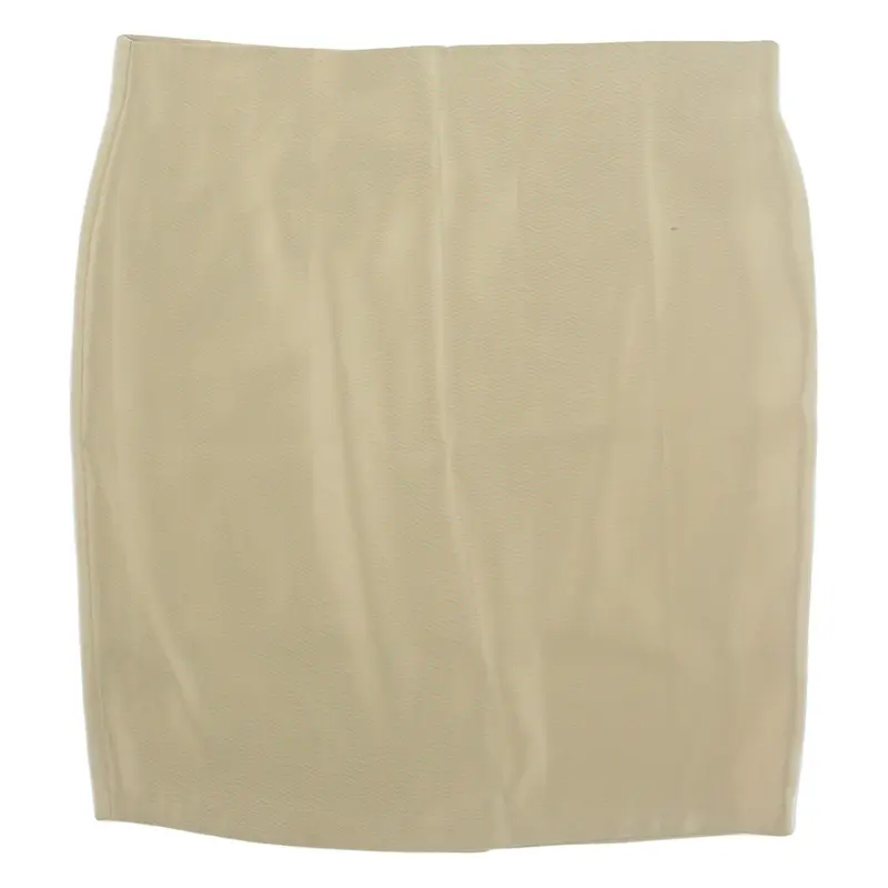 TOUT TOUT Womens Pencil Skirt Beige Short XL