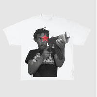 Glokk40spaz Star Graphic Y2k Fashion T Shirt