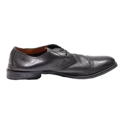 CLARKS Derby Shoes Black Leather Mens UK 9