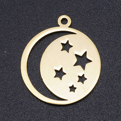 201 Stainless Steel Laser Cut Pendants