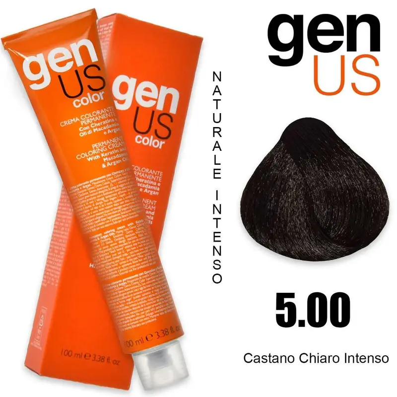 Genus permanent coloring cream 100 ml 5.00