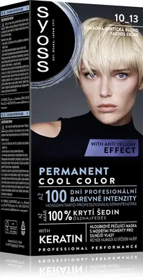 Syoss Cool Color permanent hair dye color 10_13 Arctic blonde