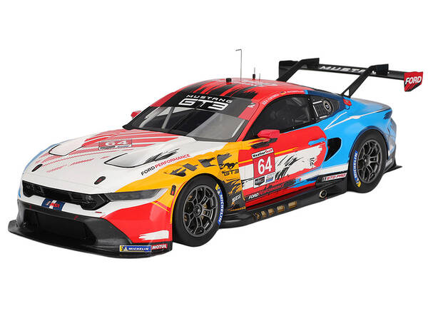 Ford Mustang GT3 #64 Mike Rockenfeller - Harry Tincknell Ford Multimatic Motorsports Motul Course de Monterey - Laguna Sec...