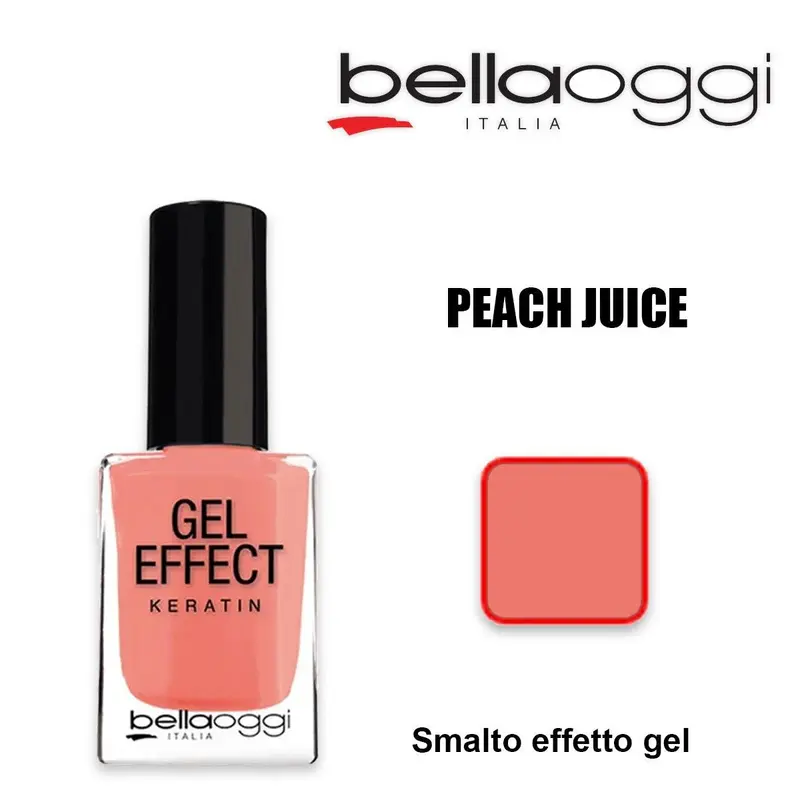 Gel Effect Keratin Nail Polish Gel Effect With Keratin Peach Juice