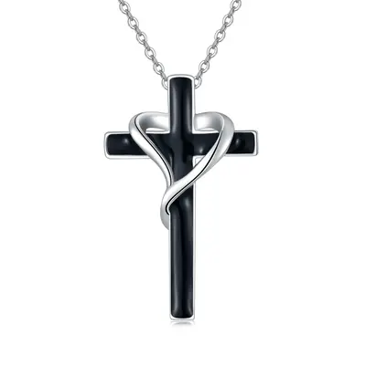 Sterling Silver Cross Pendant Necklace