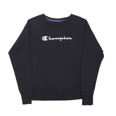 CHAMPION Sweatshirt Black Mens S
