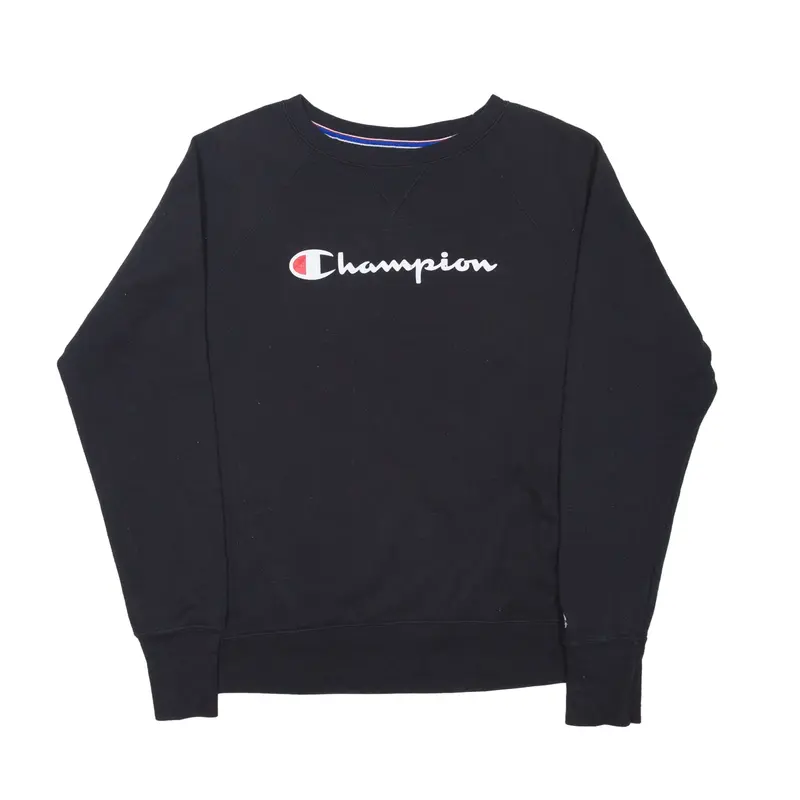 CHAMPION Sweatshirt Black Mens S