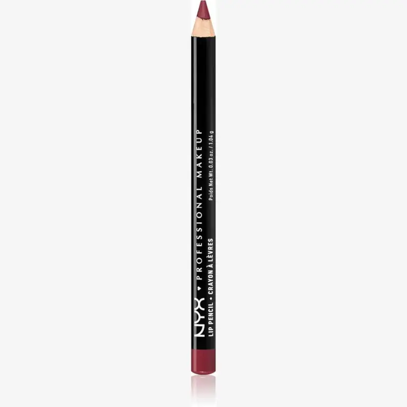 NYX Professional Makeup Slim Precision Lip Pencil Color Plush Red 1 g