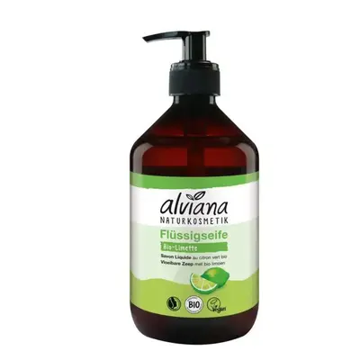 Alviana Organic Green Lemon Liquid Soap 500ml