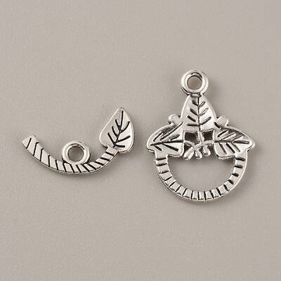 Tibetan Style Alloy Toggle Clasps