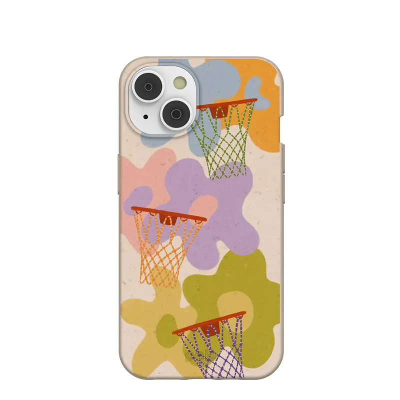 Seashell Flower Baskets iPhone 14/16e Case
