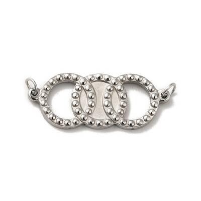Tarnish Resistant 304 Stainless Steel Connector Charms