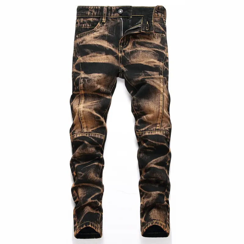 Boy's Skinny Fit Fashion Slim Washed Kids Denim Jeans Pants