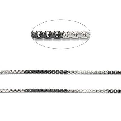 Ion Plating(IP) 304 Stainless Steel Box Chains