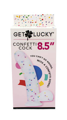 Confetti Dildo 8.5