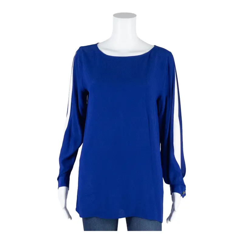 LOVE MOSCHINO Blue Long Sleeve Womens UK 8