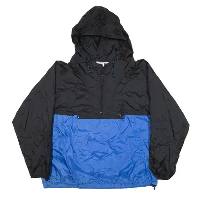 HARBORTEC Anorak Jacket Blue Nylon Mens XL
