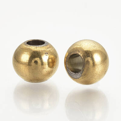 PVD Vacuum Plating 304 Stainless Steel Beads