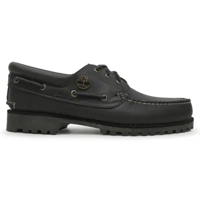 Timberland Authentic Boat Full Grain Leather Men's Boat Shoes - Medium Grey - Size:US 11 Men
